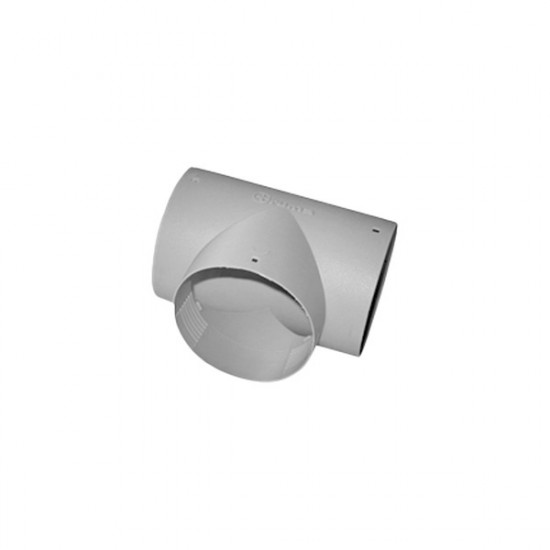 TS T-piece agate grey 65mm