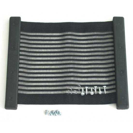 Kiiper storage net, size L, black, lined, L:350 x W:250 mm