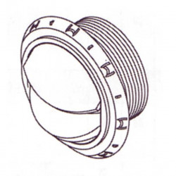 Sealable air outlet, for 90mm pipe