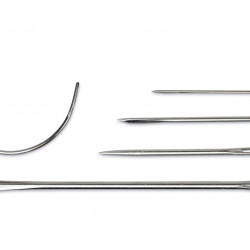 Various sewing needles