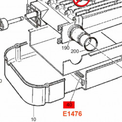 Sealing profile 560mm