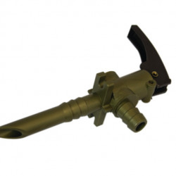 Plastic drain end valve - 10/12 mm