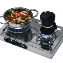 Stainless steel cooker - 2 burners - FN1332-S
