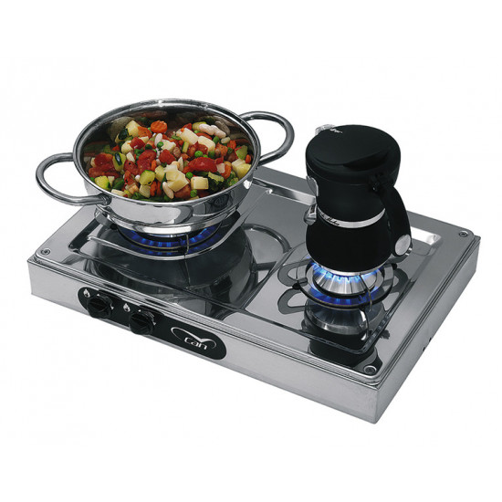Stainless steel cooker - 2 burners - FN1332-S