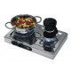 Stainless steel cooker - 2 burners - FN1332-S