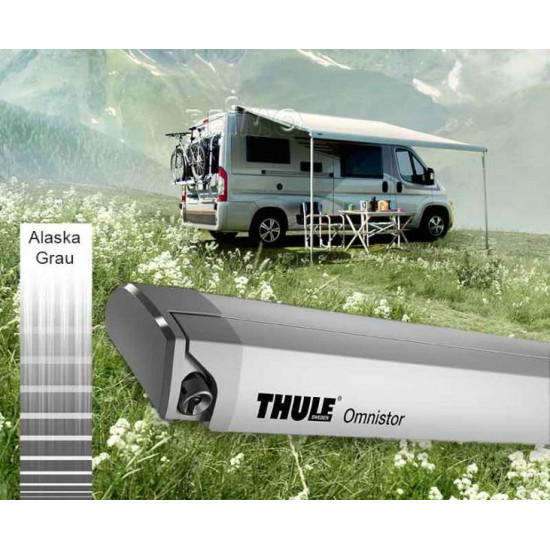 Thule roof awning 6200, length: 3.75m, silver housing