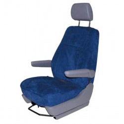 Seat cover for VW T5 with armrests, color dark blue