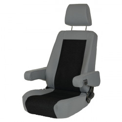 Sportscraft Pilot Seat S 8.1 Tavoc 2 - Black/Grey