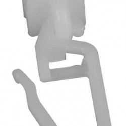 Swivel gliders for curtain track - White - Pack of 100