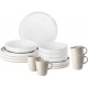 Melamine dinnerware set Odette - 16-piece - For 4 people