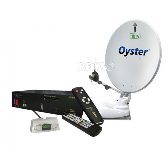 Oyster 65HDTV Skew satellite system, Twin LNB