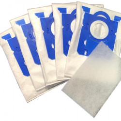 Vacuum cleaner bags 5pcs /3.5L/ + filter