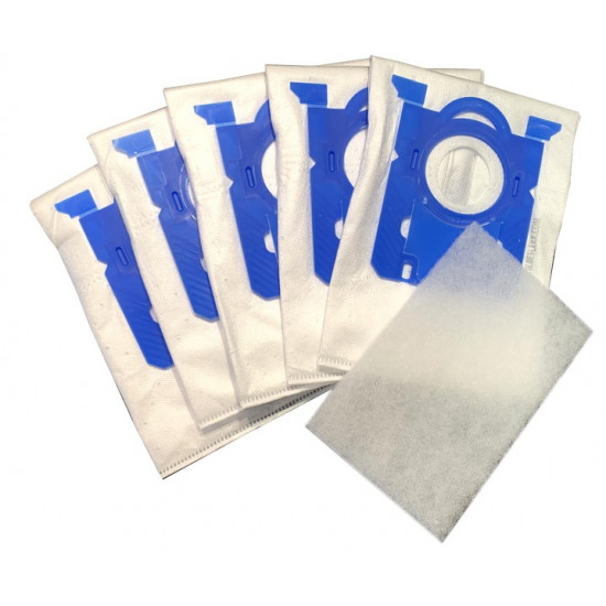 Vacuum cleaner bags 5pcs /3.5L/ + filter