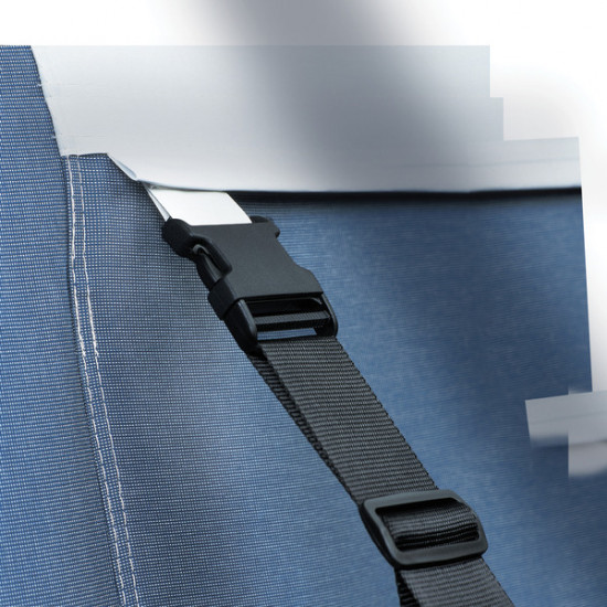 Storm protection for awning and canopy