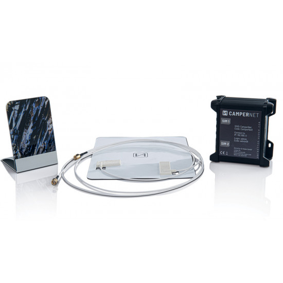 Campernet - LTE/WLAN router with foil antenna