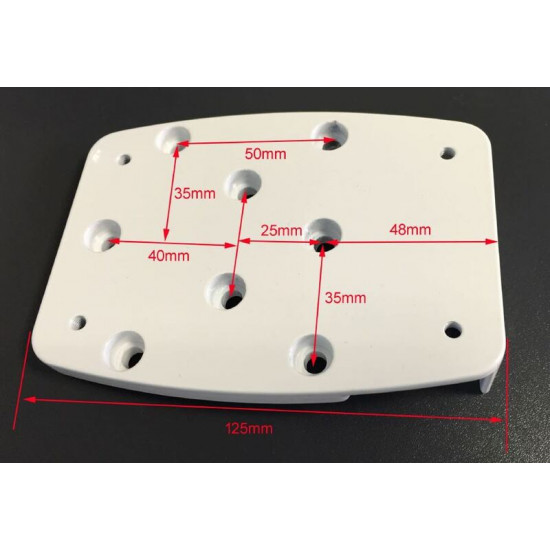 Door Frame Lock - Additional Lock - White
