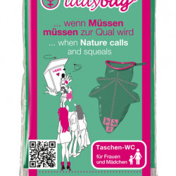 ladybag - Pocket toilet for women and girls
