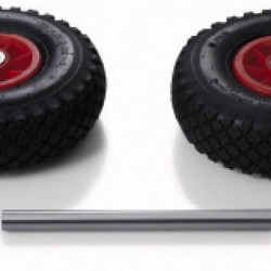 Double support wheel for retrofitting