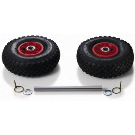 Double support wheel for retrofitting
