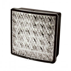 LED flashing light 12V, 5W IP67 500 mm cable clear