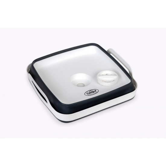 Washing-up bowl with bottom drain - Anthracite/White