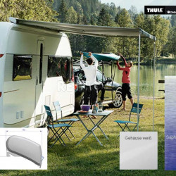 Omnister roof awning 6200, width: 375 cm, color: Alaska Grey