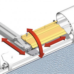 Mark mounting system 1 for 6200/6300/9200 - 3 rails
