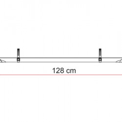 Bicycle rail Rail Plus - Deep Black