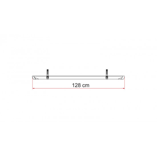 Bicycle rail Rail Plus - Silver