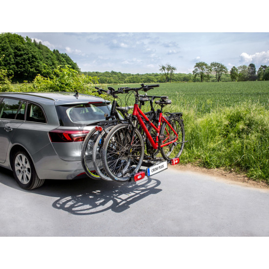 EUFAB bicycle carrier extension for 3rd bike