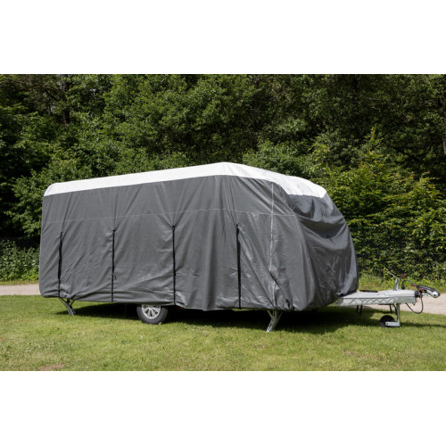 Caravan protective roof