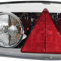 HELLA 2VP 343 590-057 Rear light - Caraluna Modular II Plus - 12 V - Installation - Left