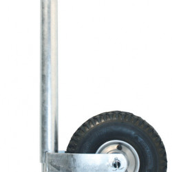 Support wheel 260x85 D48mm, pneumatic wheel