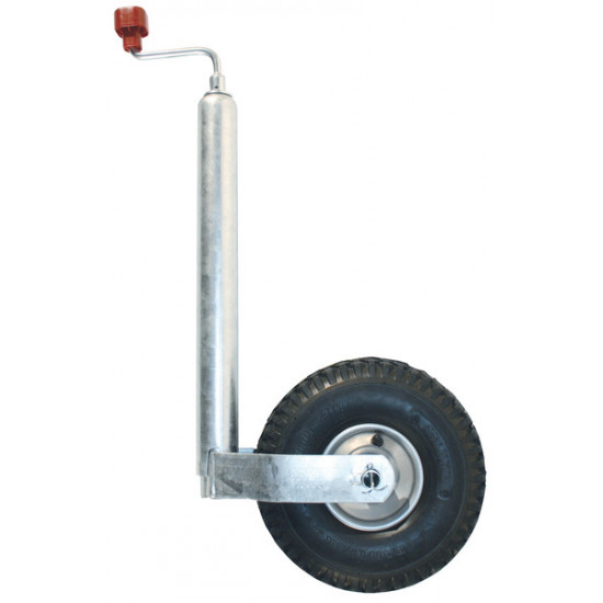 Support wheel 260x85 D48mm, pneumatic wheel