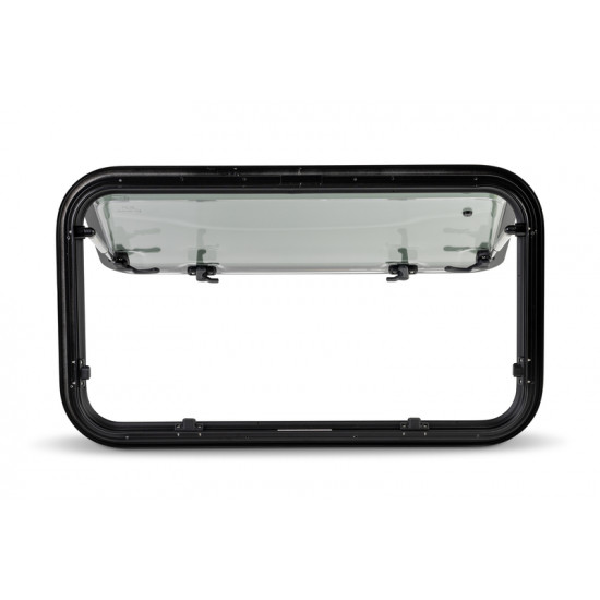 Acrylic glass safety glass casement window RW Fusion