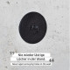 Metal nano-gel pads; set of 4, black, Ø 6.5 cm