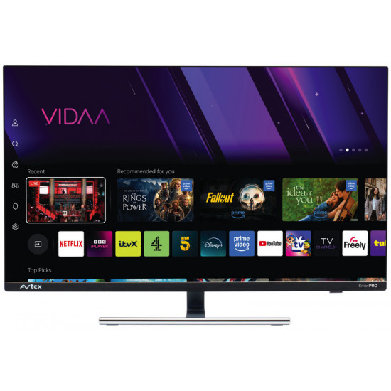 Frameless Avtex Full HD Smart TV with VIDAA operating system - 35"