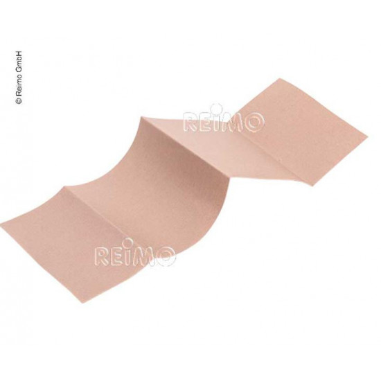 Tent repair patch, iron-on/waterproof, 100% cotton, sand-colored