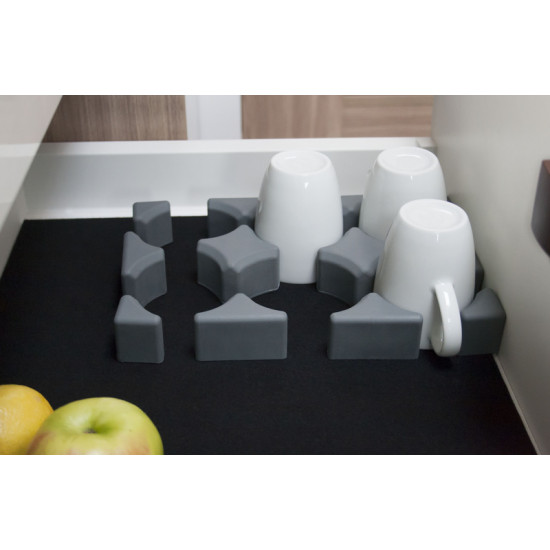 Purvario low glass/cup holder - set of 6