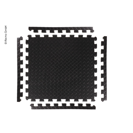Edge trim/corner strips for floor tiles (90445), 8 pieces