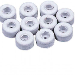 light grey rubber damper