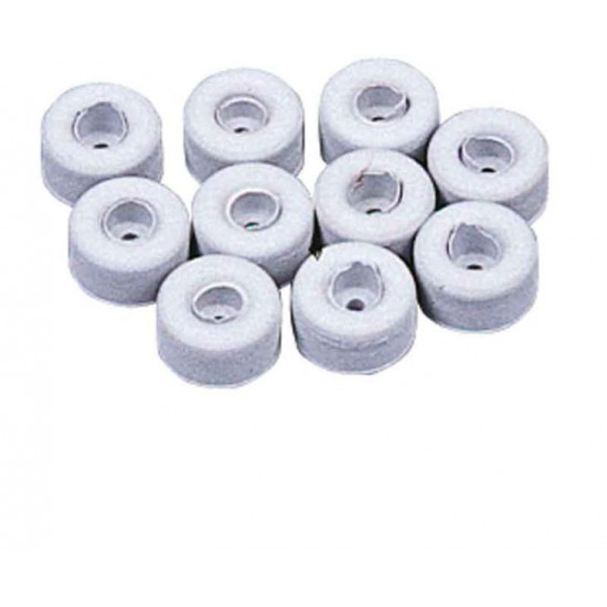 light grey rubber damper