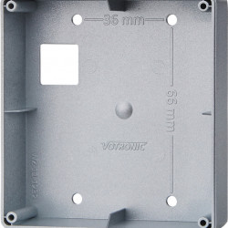 Silver surface-mount housing for LCD device series S