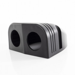 Surface-mounted housing, 2-gang