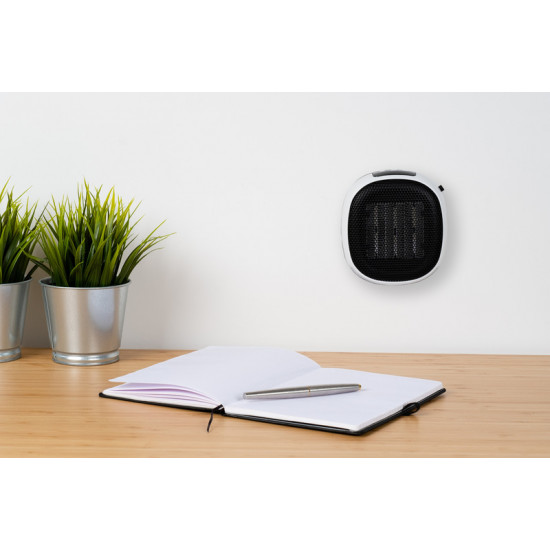 Heat Plug-in 700 plug-in fan heater with PTC ceramic heating element