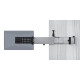 SKY TV linear pull-out 20W for wall mounting with shallow installation depth