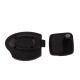 Euro garage lock black without cylinder and key /25mm/