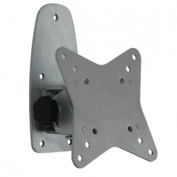 TV wall mount, silver, tiltable/adjustable