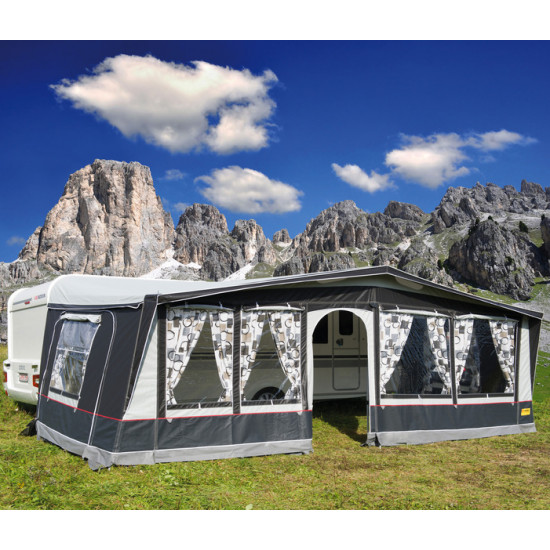 Caravan awning poles, fiberglass, for Ancona awnings, size 15-16