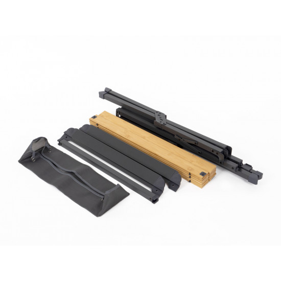 Bamboo rolling table MENDOZA 80